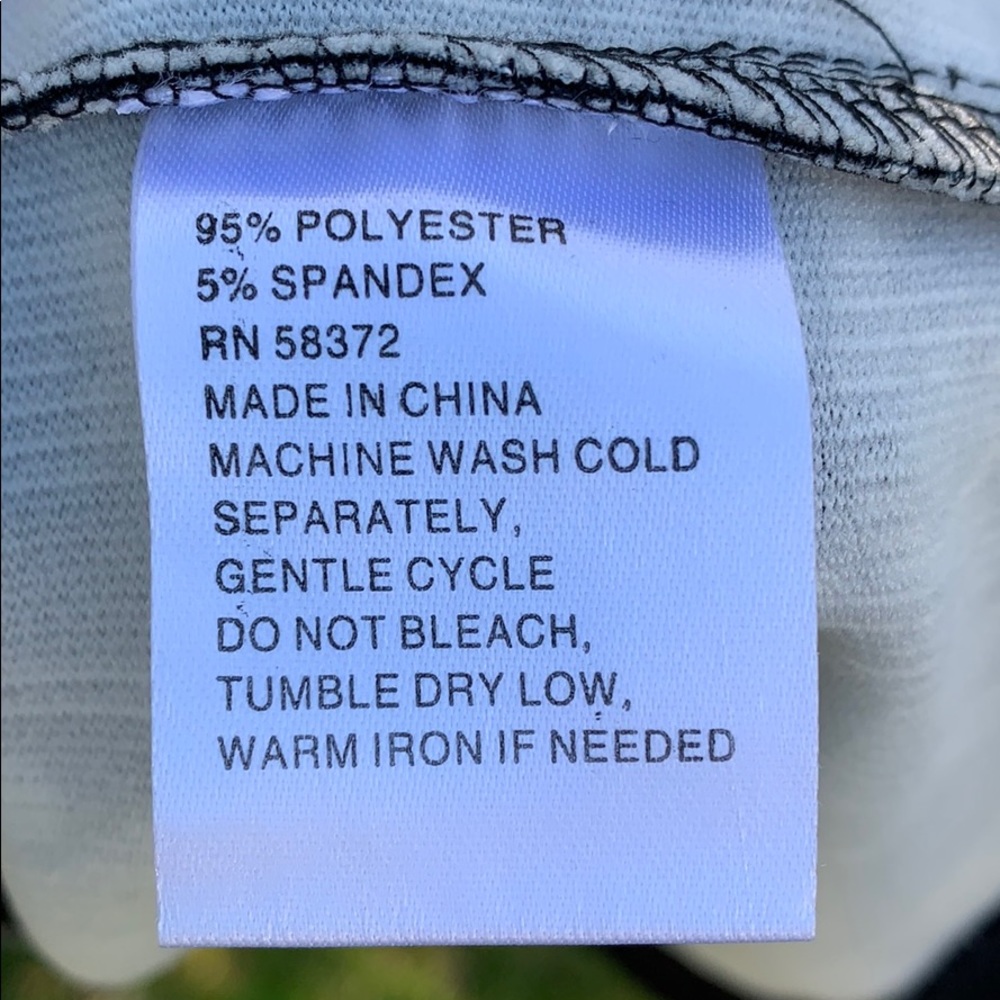 {I Le New York}Sz 10/12 Black/White Dress - Picture 6 of 6